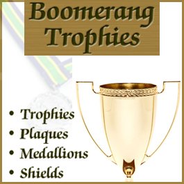 sponsor logo: Boomerang Trophies